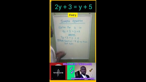 How to solve simple Equation