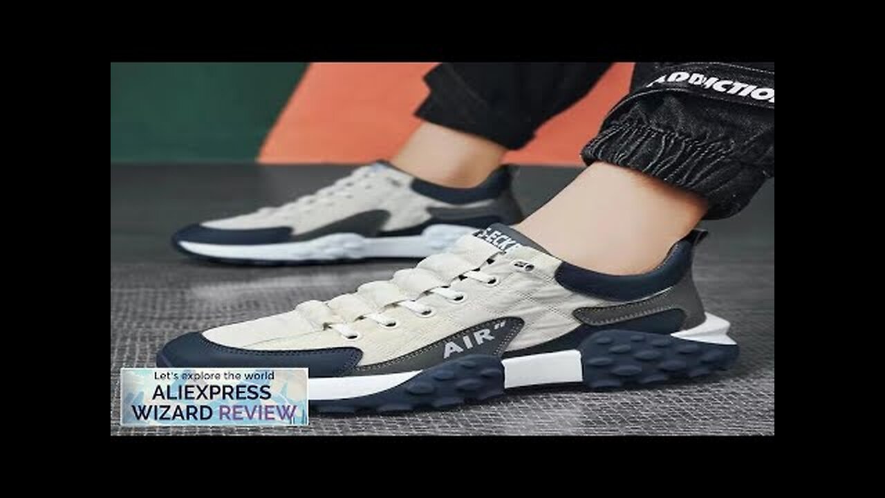 Men Fashion Shoes 2024 New Running Shoes High Quality Men Sneakers Outdoor Review