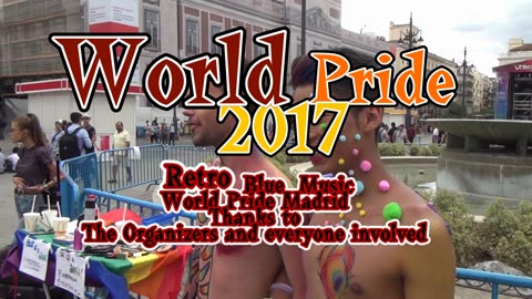 World Pride Madrid Spain 2017 The photo book series large format series Vol 32.