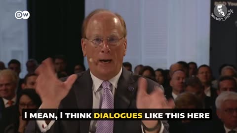 BlackRock CEO Larry Fink about the breakdown of trust.