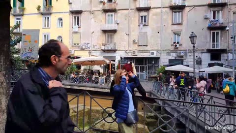 a walk in naples, italy