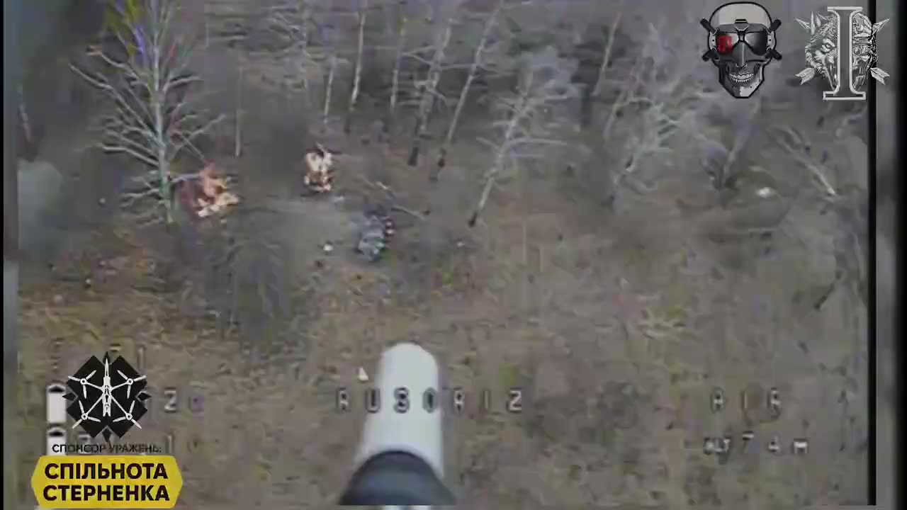 Ukrainians Destroy Over a Dozen Russian ATVs Just Parked in the Woods