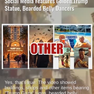 Fact Check: AI 'Trump Gaza' Video Published On Donald Trump's Official Social Media