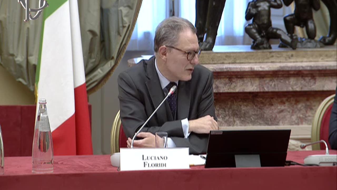 Roma - Presentazione Fondazione Leonardo Ets - Messaggio di Fontana, saluti di Mulè. (28.01.25)