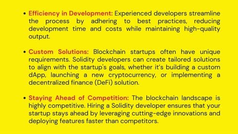 Why Hiring a Solidity Developer is Crucial for Blockchain Startups ?