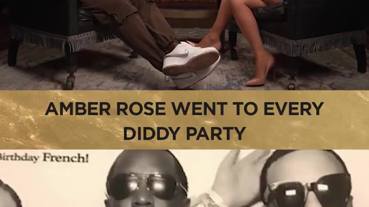 Amber Rose reveals to Shannon Sharpe that she has been to EVERY Diddy Party