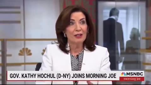 GOVERNOR KATHY HOCHUL: "You know what the cost of eggs in New York City are...? It went up 40%