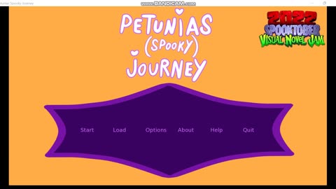 Petunia's Spooky Journey