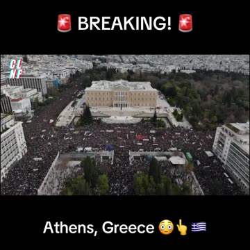 🚨 Breaking! Protests in Athens, Greece turn violent 😳🇬🇷 #shorts