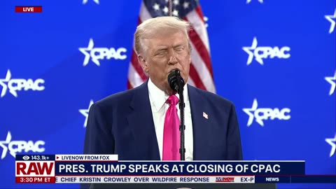 FULL SPEECH: President Trump speaks at CPAC