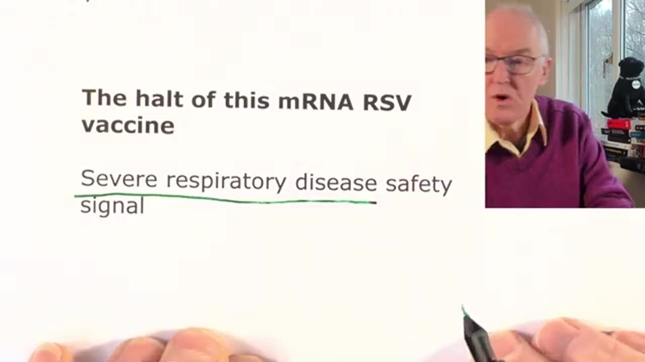 Dr John Campbell - New mRNA trial suspended - Severe respiratory disease safety signal