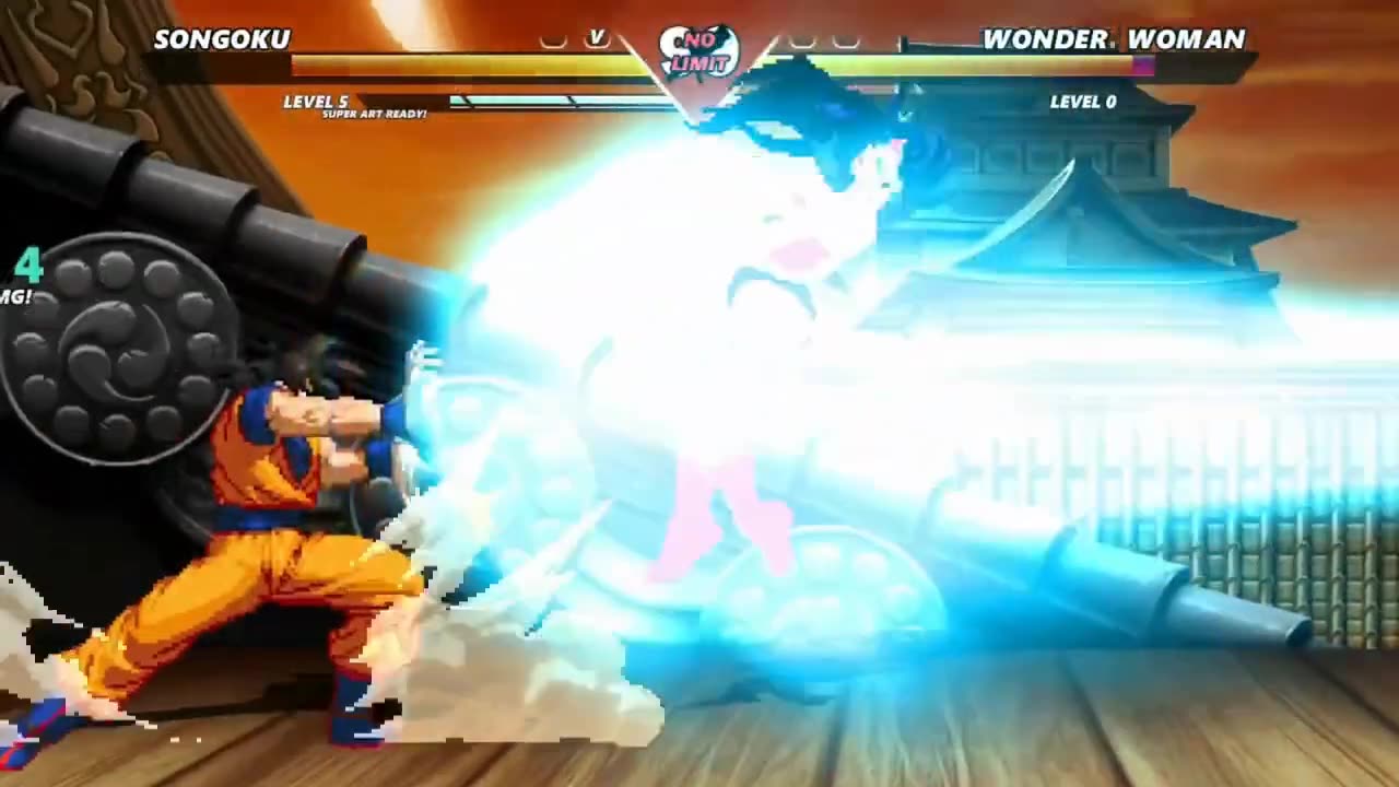 GOKU vs WONDER WOMAN - (Hardest AI)