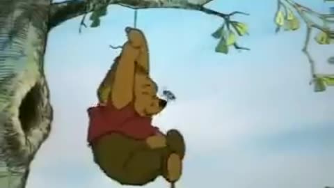 Winnie the Pooh as a Little Black Rain Cloud