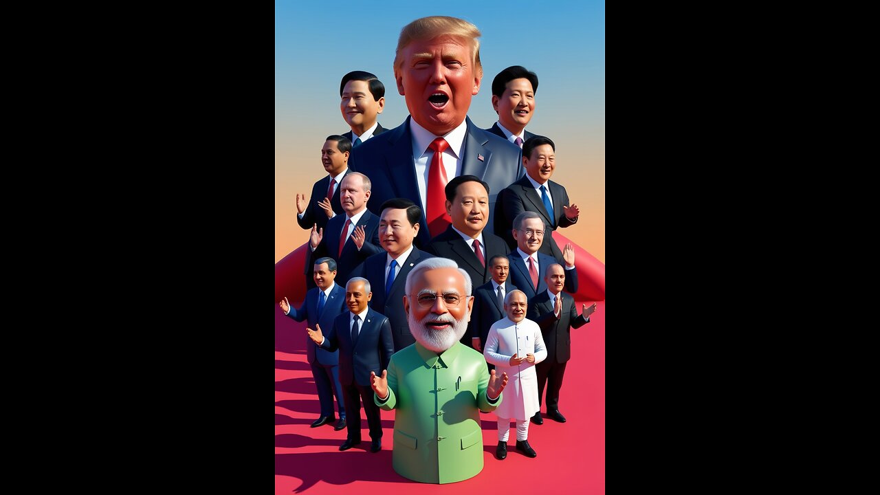 What If World Leaders Were Cartoons? | Funny Animated Short with Trump, Modi #worldleaders #shorts