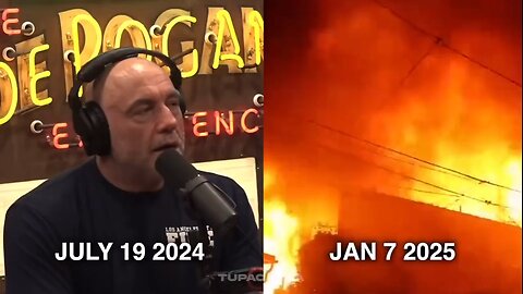 LA Fires Predicted with incredible accuracy by Fireman who spoke to Joe Rogan 👀