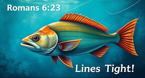 Time to be a fishing boy! Romans 6:23 - John 3:16 - Romans 10