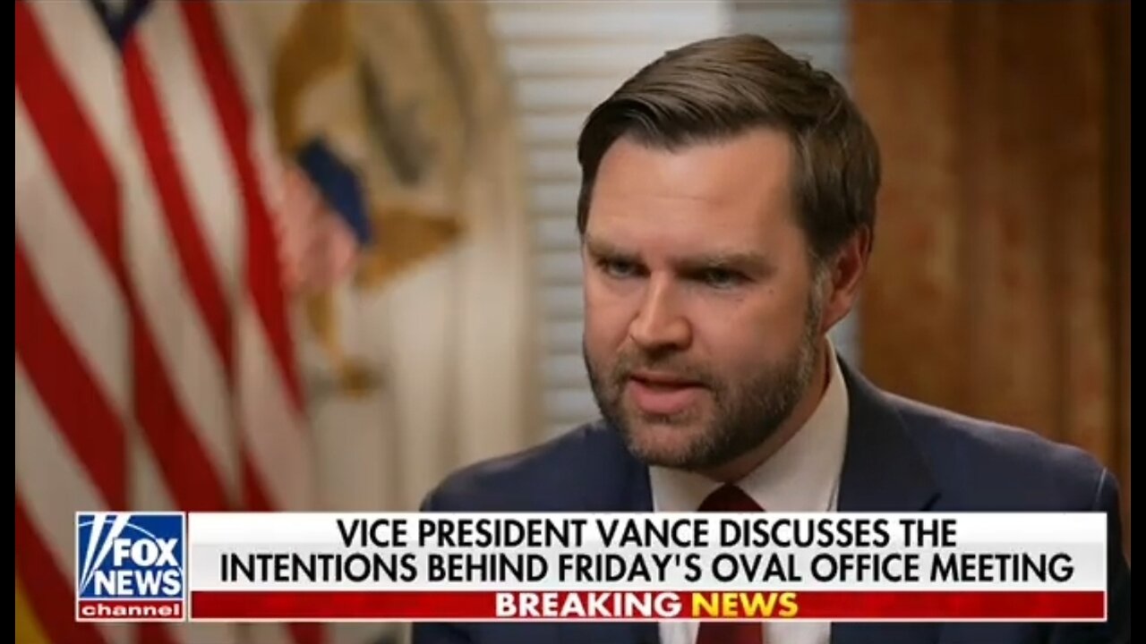 JD Vance: We Couldn't Even Get The Ukrainians To Talk Peace