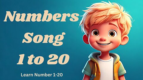 Sing & Count from 1 to 20 – A Fun Numbers Song for Kids!