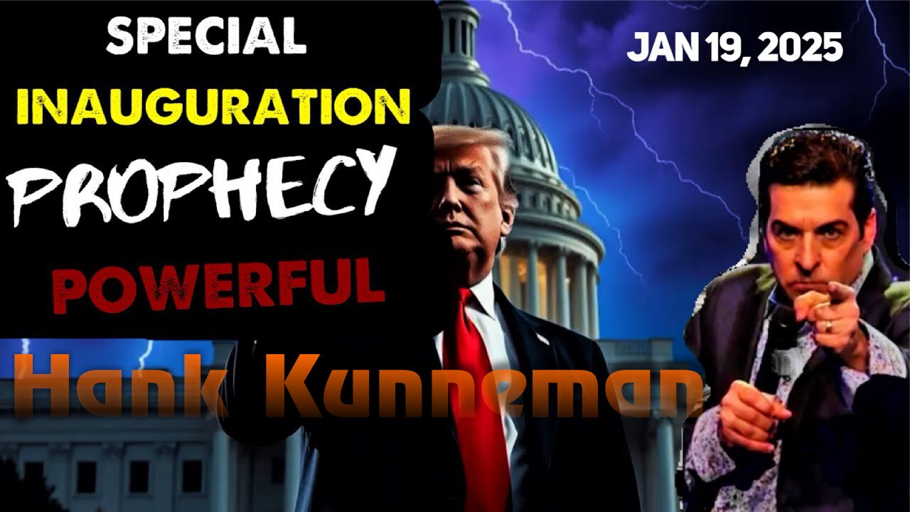 PROPHETIC WORD🚨[SPECIAL INAUGURATION PROPHECY] TRUMP PROPHECY Powerful Jan 19, 2025