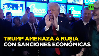 Esta semana Donald Trump amenazó a Rusia con imponer altos aranceles