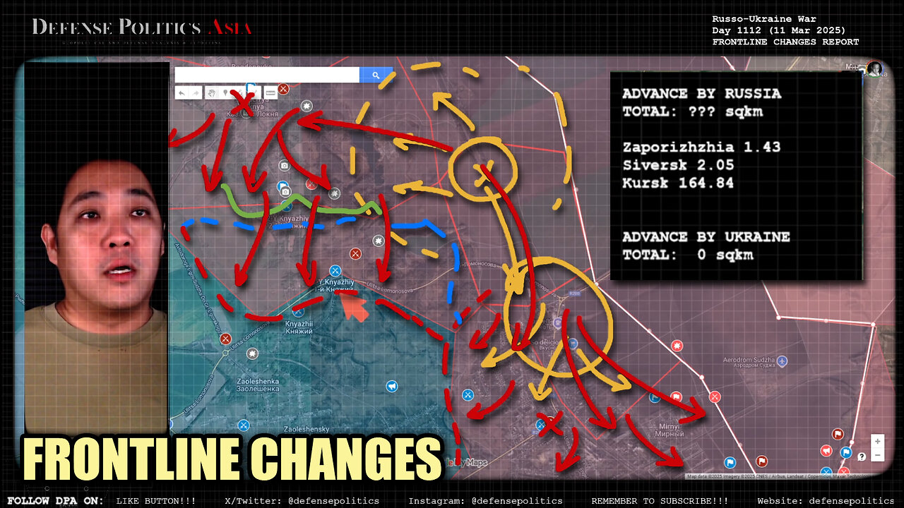 [ Ukraine Frontline Changes ] THIS IS TOO MUCH CAPTURE.. Need to break down Kursk Front area by area