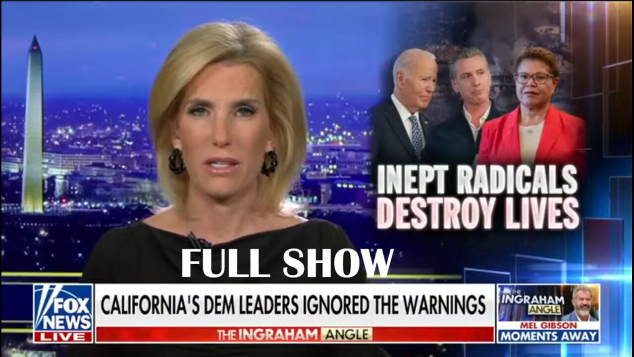 Ingraham Angle 1/10/2025 Full Show