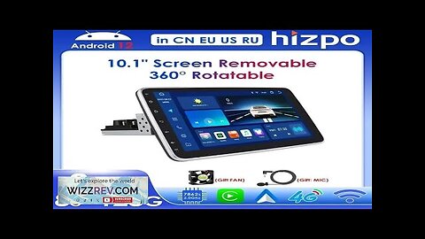 Hizpo 1 Din Autoradio Universal Car Radio Multimedia Player Android UIS7862S Schermo Review