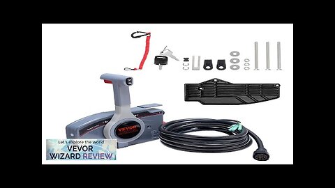 VEVOR Boat Throttle Control 703-48205-16 Side-Mounted Outboard Remote Control Box Review