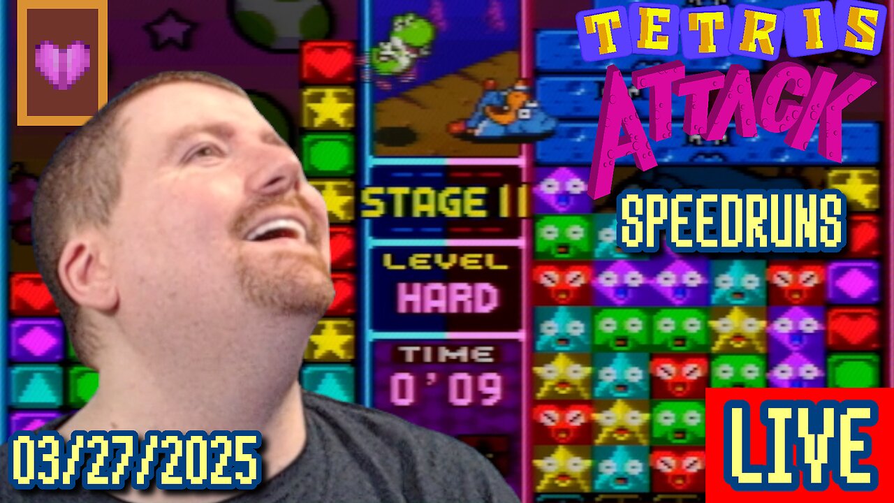 [Tetris Attack Speedruns] TA2025 Training: This Opponent's Also Not Easy Edition, Doods!