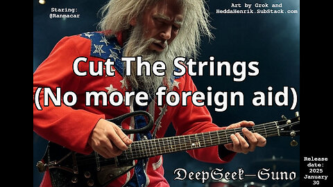 Cut the strings (A Metal Song for Matt Walsh) End foreign aid!