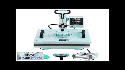 VEVOR Heat Press Machine 12x15 in 5 in 1 with 30oz Tumbler Review