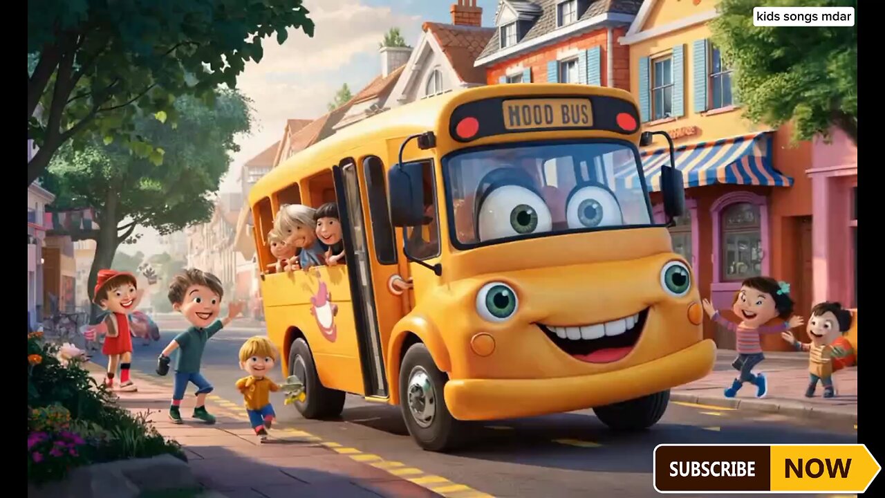 Wheels on the bus with kids|#poem|#nurseryrhymes|#kidssongs|#cartoon|#wheelsonthebus|#poem