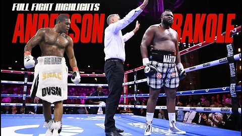 Jared Anderson vs Martin Bakole |🥊Knockout | Full FIGHT HIGHLIGHTS | Boxing Fight | #AndersonBakole