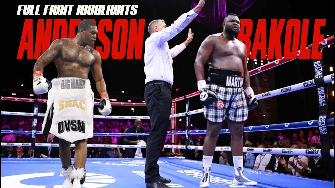 Jared Anderson vs Martin Bakole |š„Knockout | Full FIGHT HIGHLIGHTS | Boxing Fight | #AndersonBakole