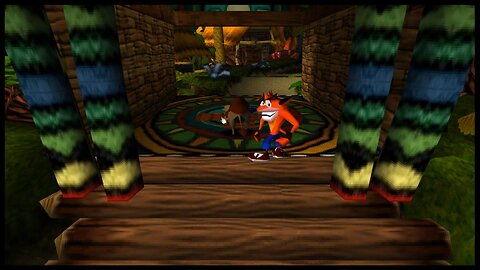 Playing Crash Bandicoot 1 ( Quality Of Life ) Island 1 - Playstation 1