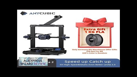 ANYCUBIC Kobra 2 Neo FDM 3D Printer With 250mm/s Max Print Speed Review