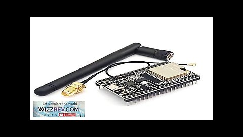 3Pcs ESP32 WROOM-32U WROVER WiFi Module with 2.4G Antenna Development Board Review