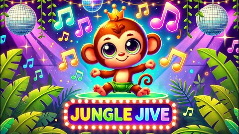 🎶 Baby BRAG's JUNGLE JIVE! 🐒 Dance Along Baby Song! 🌴 Get Moving!