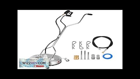 VEVOR Pressure Washer Surface Cleaner 23'' Max. 4000 PSI Pressure by 3 Review