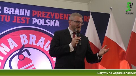 Grzegorz BRAUN: Nasza bitwa o wolność i Polskę - Prezydencka Kampania Wyborcza - Gdynia 08.03.2025