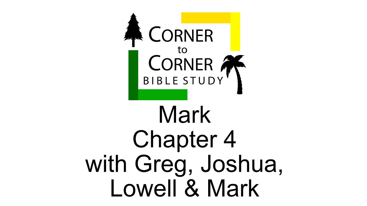 The Gospel according to Mark Chapter 4