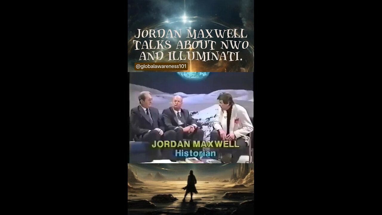 Jordan Maxwell talks about NWO and Illuminati.