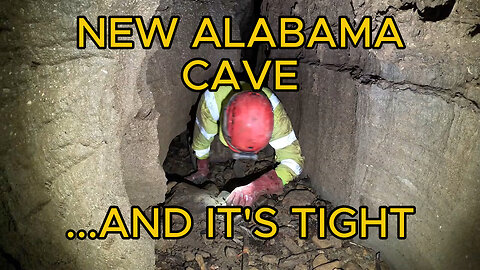 We Explored a Brand New Alabama Cave with Squeezes