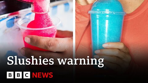 Children under eight should avoid drinking slushies, doctors warn | BBC News