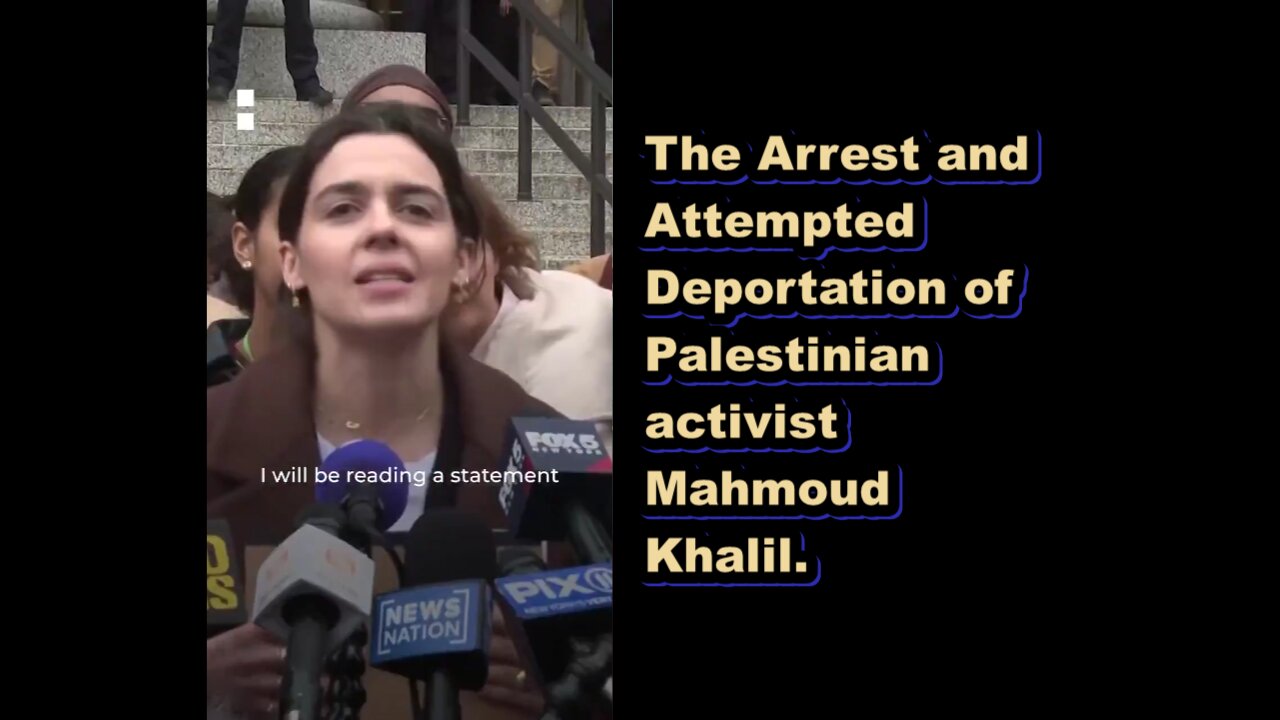 Free speech for Mahmoud Khalil?