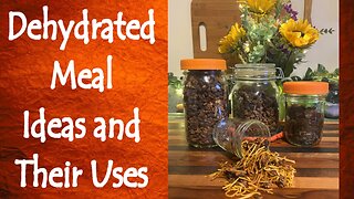 Dehydrated Meals for Space Saving, Hiking, GO Bags, and More