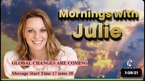 Julie Green subs GLOBAL CHANGES ARE COMING