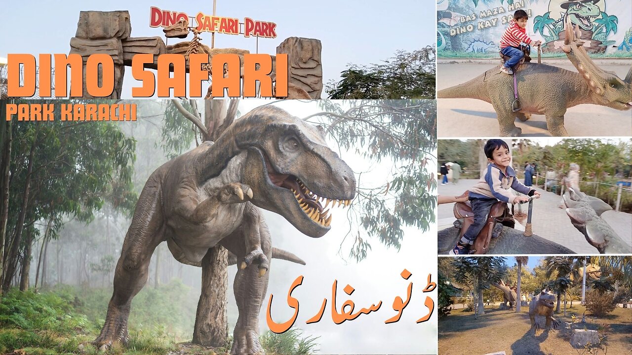 Dino Safari Park Karachi || Ultimate Adventure & Dino Park Experience || Adventure Land Tour 2025