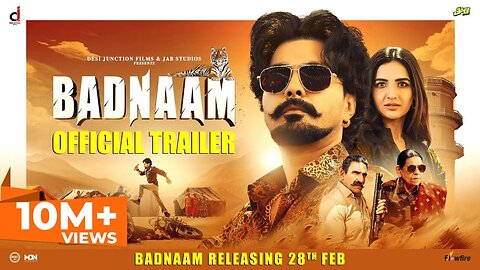 BADNAAM (Official Trailer) : Jayy Randhawa, Jasmine Bhasin