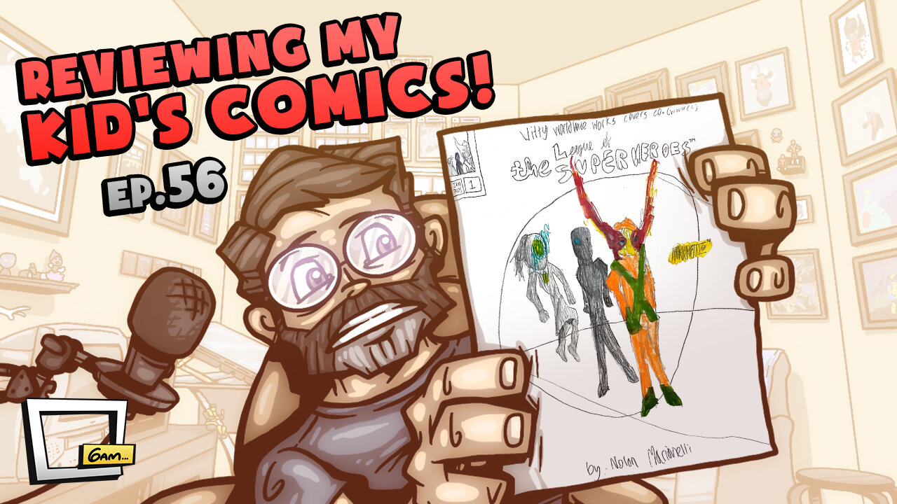 Reviewing my 9-Year-Old's Comics: The League of Superheroes Issue 1